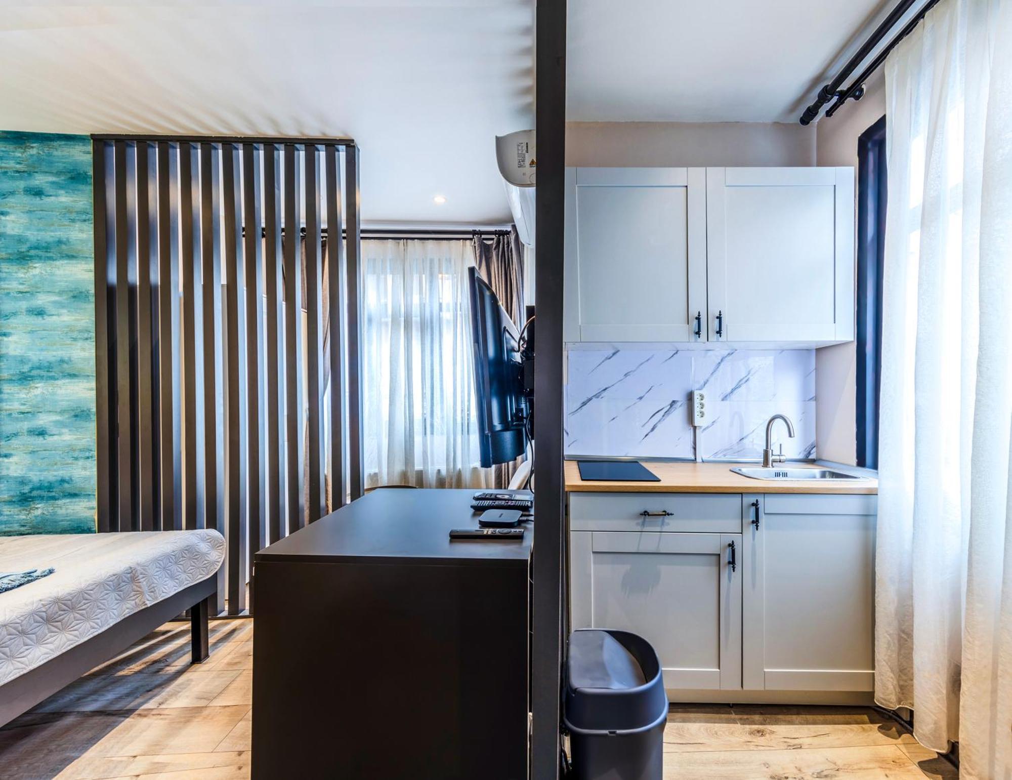 Apartment Equipment Modernist Design - In The Bosphorus - Galataport - Taksim Istanbul